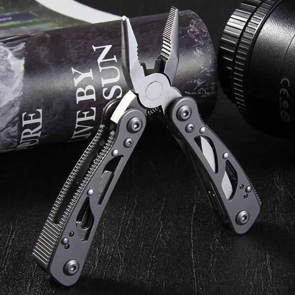 S Mini Pliers 9 in 1 Multifunctional Outdoor Camping Toolkit with Nylon Sheath - CBXMall.com | Best Prices ➤ Fast DELIVERY | ✈ Free Standard Shipping over 100+ Countries Worldwide