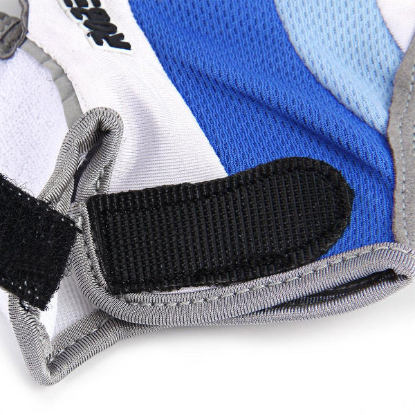 2pcs Robesbon Breathable Mountain Road Bike Half Finger Cycling Bicycle Gloves Gel Silicone