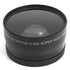 Macro Lens And Wide-Angle Lens 0.45x 58mm + Lens Pouch