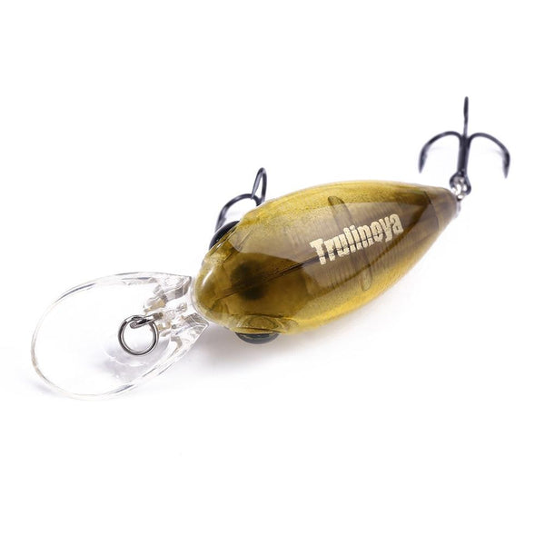 DW40 32mm Trulinoya Bare King Mini Fishing Lure Hard Bait with Hook Fishing Gear