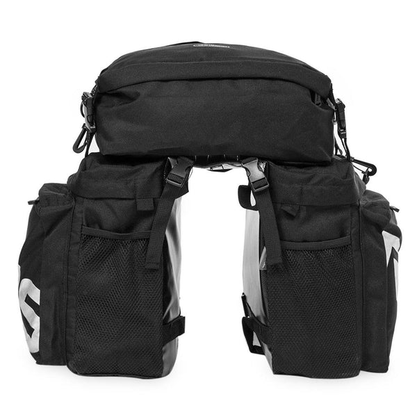 Roswheel 37L Water Resistant Durable 3 in 1 Bicycle Rear Pannier Bag