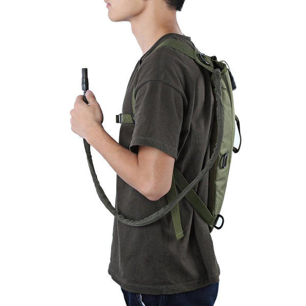 Lightweight 3L Water Canteen Pouch knapsack with Drinking Hose