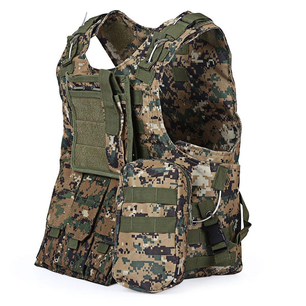 Amphibious Tactical Military Molle Waistcoat Combat Assault Plate Carrier Vest - CBXMall.com | Best Prices ➤ Fast DELIVERY | ✈ Free Standard Shipping over 100+ Countries Worldwide