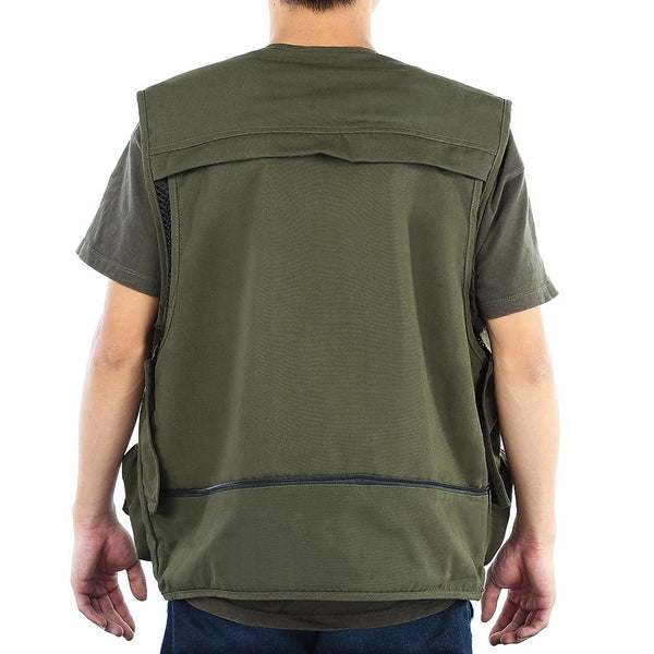 LEO Army Green Fishing Vest