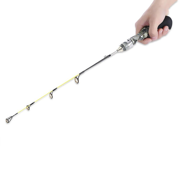 LEO Professional Gun Type Ice Fish Pole Fishing Rod