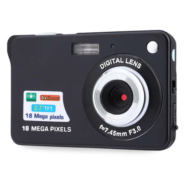 18MP HD 2.7 inch TFT Anti-shake 8X Digital Zoom Camera
