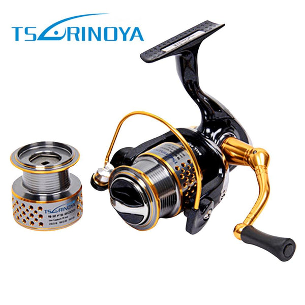 TSURINOYA F2000 5:2:1 Gear Ratio Spinning Fishing Reel for Casting Lure Tackle Line