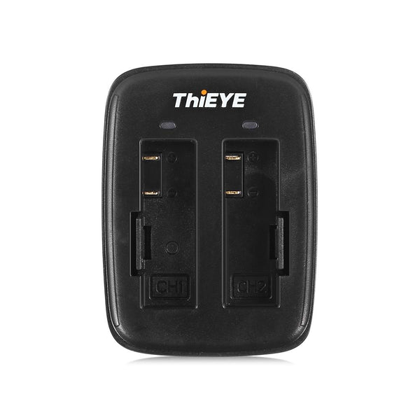 ThiEYE Dual Battery Charger with Two 1100mAh Batteries for T5e / T5 Action Camera