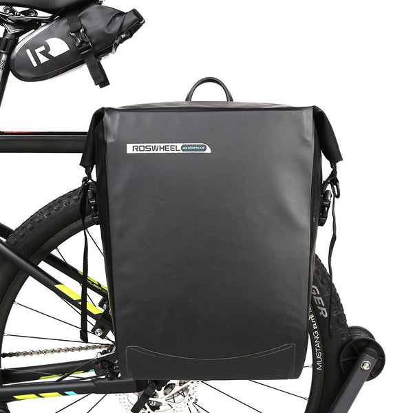 ROSWHEEL Water Resistant Bike Rear Frame Tube Bag Pouch