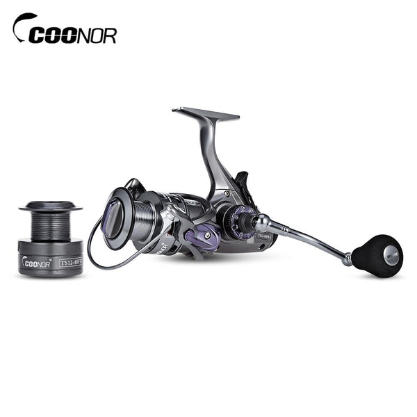 COONOR TS12 10 + 1BB 6.3:1 4.3:1 Gear Ratio Fishing Reel