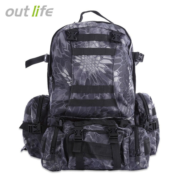 Outlife 50L Multifunction Molle Camouflage Backpack for Outdoor Sport Climbing Hiking Camping - CBXMall.com | Best Prices ➤ Fast DELIVERY | ✈ Free Standard Shipping over 100+ Countries Worldwide