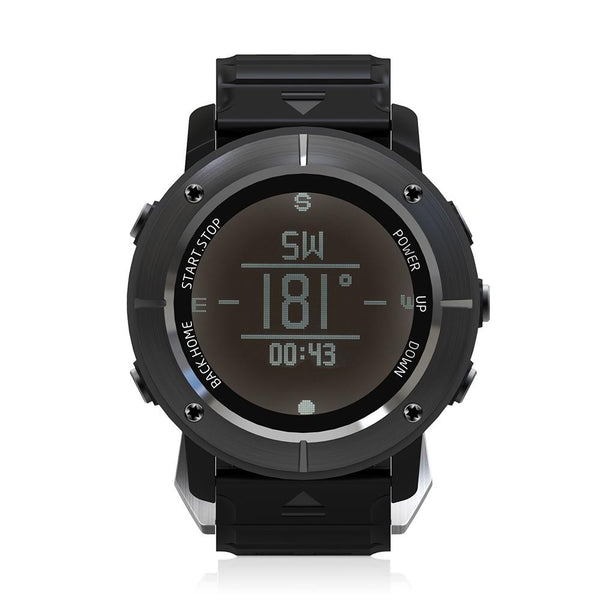 UW80C Male Sports Digital Watch Heart Rate Monitor SOS GPS