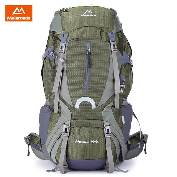 Maleroads 60L Water Resistant Hiking Camping Backpack - CBXMall.com | Best Prices ➤ Fast DELIVERY | ✈ Free Standard Shipping over 100+ Countries Worldwide
