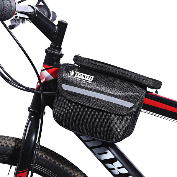 DUUTI Water Resistant Bicycle Phone Screen Front Tube Bag