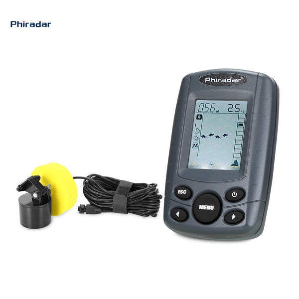 Phiradar FF108A Fish Finder Wired Portable Fishing Equipment Outdoor Tool