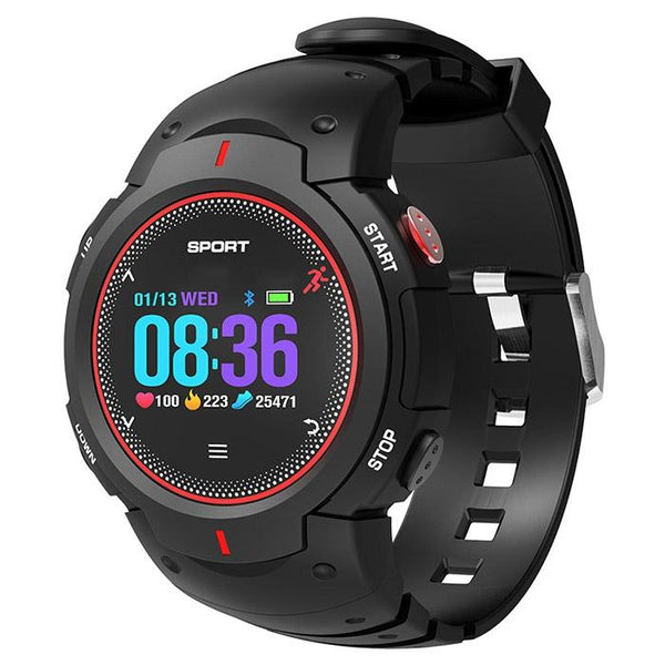 NO.1 F13 Smart Watch Real-time Heart Rate Monitor Remote Camera Sports Outdoor Wristband