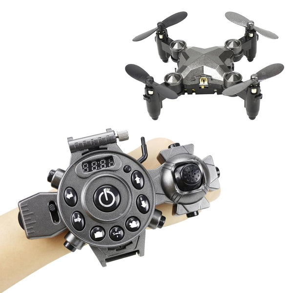 Watch Control RC Drone Mini Foldable Quadcopter Altitude Hold G-sensor Control