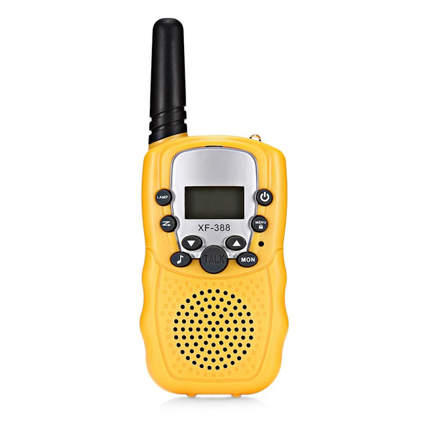 2pcs XF - 388 Children Walkie Talkies 2-way Radio 3KM Range 22 Channels