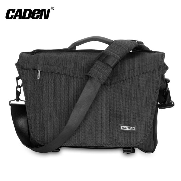 Caden K11 - S Nylon Camera Messenger Bag with Removable Insert for SLR / DSLR