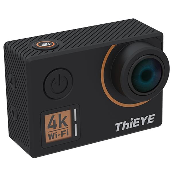 ThiEYE T5 Edge Live Stream Version Native 4K WiFi Action Camera with Voice Commands Remote Control