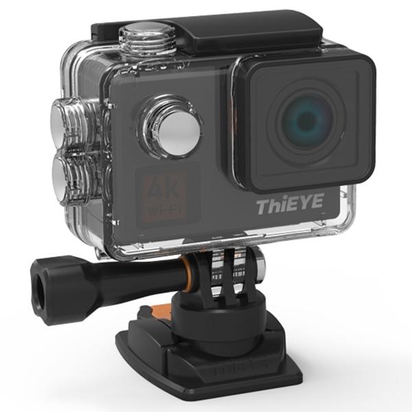 ThiEYE T5 Edge Live Stream Version Native 4K WiFi Action Camera with Voice Commands Remote Control