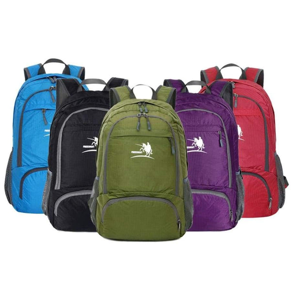 35L Nylon Folding Ultra Light Water Resistant Backpack for Camping Hiking - Hiking Backpacks
