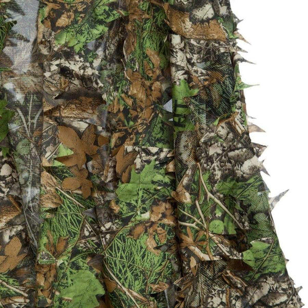 3D Camo Bionic Leaf Camouflage Jungle Hunting Ghillie Suit Set Woodland Sniper Birdwatching Poncho Manteau - Hunting Wear