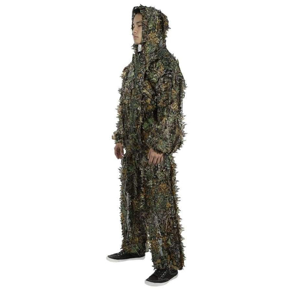 3D Leafy Camouflage Jungle Bionic Suit Set for Outdoor Hunting - Hunting Wear