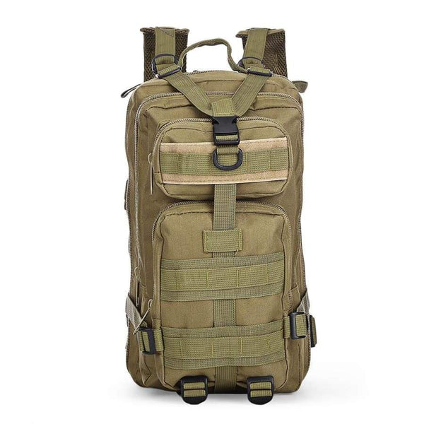 3P Military 30L Backpack Sports Bag for Camping Traveling Hiking Trekking - KHAKI - Sports Accessories